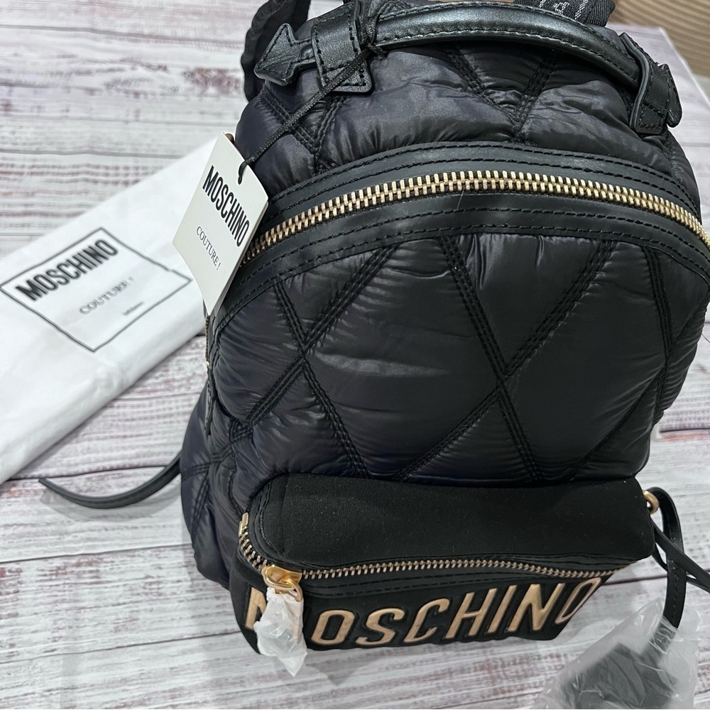 Moschino Milano Logo Small Backpack - Picture 13 of 14